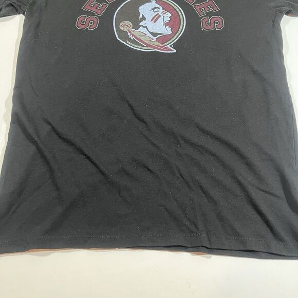 Florida State Seminoles FSU Black Short Sleeve T-Shirt Size Large - Picture 2 of 6